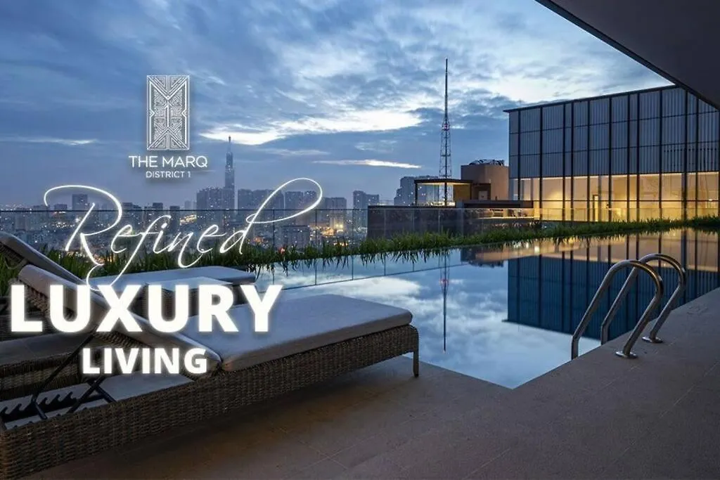 The Rixx Lavish Apartment In The Central Of Dist1 With Pool, Gym, Sauna, Jacuzzi, Kidsclub Ho Chi Minh City