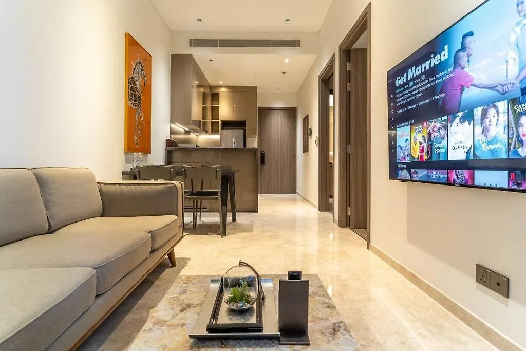 The Rixx Lavish Apartment In The Central Of Dist1 With Pool, Gym, Sauna, Jacuzzi, Kidsclub Ho Chi Minh City