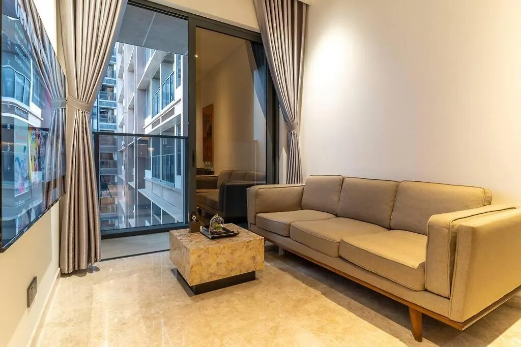 The Rixx Lavish Apartment In The Central Of Dist1 With Pool, Gym, Sauna, Jacuzzi, Kidsclub Ho Chi Minh City